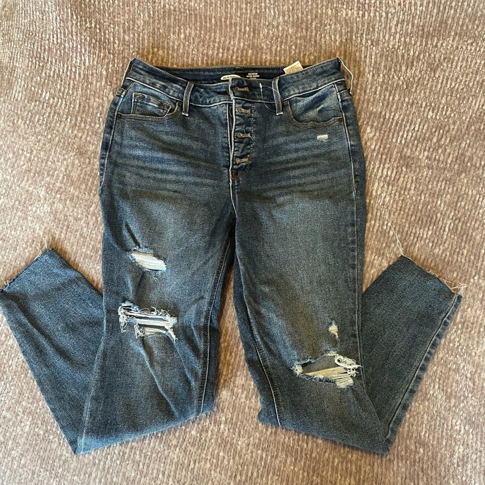 Old navy skinny jeans size 6